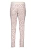 Juvia Pyjama-Hose in Creme/ Altrosa