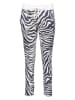 Juvia Pyjama-Hose in Weiß/ Dunkelblau