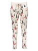 Juvia Pyjama-Hose in Creme/ Rot/ Schwarz