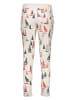 Juvia Pyjama-Hose in Creme/ Rot/ Schwarz