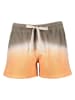 Juvia Shorts in Braun/ Orange