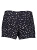 Juvia Pyjama-Shorts in Dunkelblau/ Beige