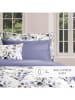 maison héritage PARIS Satin-Bettwäsche-Set "Eucalyptus" in Weiß/ Lila