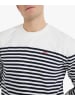 McGregor Sweatshirt in Weiß/ Dunkelblau