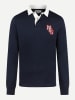McGregor Pololongsleeve donkerblauw