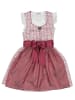 Turi Landhaus Dirndl in Rot/ Weiß