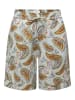 FYNCH-HATTON Leinen-Shorts in Salbei