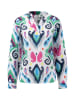 FYNCH-HATTON Leinen-Bluse in Weiß/ Bunt