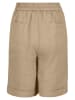 FYNCH-HATTON Leinen-Bermudas in Beige