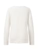 FYNCH-HATTON Leinen-Pullover in Weiß