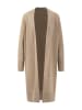 FYNCH-HATTON Leinen-Cardigan in Beige