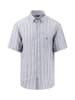 FYNCH-HATTON Leinen-Hemd - Regular fit - in Hellblau