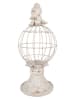 Clayre & Eef Dekoracja w kolorze białym - wys. 44 x Ø 20 cm