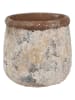 Clayre & Eef Bloempot beige - (H)17 x Ø 18 cm