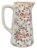 Clayre & Eef Decokan lichtgrijs/lichtroze - (B)16 x (H)20 x (D)11 cm