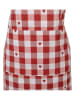 Clayre & Eef Kochschürze in Weiß/ Rot - (L)70 x (B)85 cm
