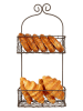 Clayre & Eef Keukenrek bruin - (B)20 x (H)45 x (D)12 cm