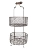 Clayre & Eef Küchenregal in Braun - (H)59 x Ø 25 cm