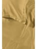 Ambiante Komplet pościeli satynowej "Uni" w kolorze żółtym