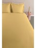 Ambiante Satin-Bettwäsche-Set ''Uni'' in Gelb
