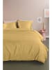 Ambiante Satin-Bettwäsche-Set ''Uni'' in Gelb