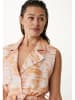 Mexx Linnen gilet oranje/rosé