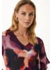 Mexx Bluse in Aubergine/ Rosa