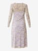 Mexx Kleid in Flieder/ Gelb