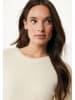 Mexx Sweter w kolorze kremowym
