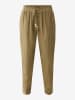 Mexx Lniane spodnie w kolorze khaki