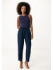 Mexx Linnen broek donkerblauw