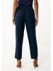 Mexx Linnen broek donkerblauw