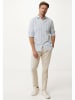 Mexx Hemd in Creme/ Hellblau