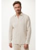 Mexx Hemd in Creme/ Hellbraun