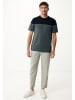 Mexx Shirt - Regular fit - in Dunkelgrün/ Schwarz