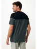 Mexx Shirt - Regular fit - in Dunkelgrün/ Schwarz