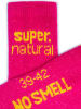 super.natural 2er-Set: Funktionssocken in Pink/ Gelb