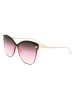 Ana Hickmann Damen-Sonnenbrille in Rosa/ Braun/ Gold