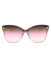 Ana Hickmann Damen-Sonnenbrille in Rosa/ Braun/ Gold