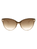 Ana Hickmann Damen-Sonnenbrille in Braun/ Gold