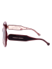 Carolina Herrera Damen-Sonnenbrille in Lila/ Rot