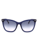 Carolina Herrera Damen-Sonnenbrille in Blau/ Lila