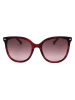 Carolina Herrera Dameszonnebril paars/rood