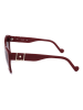 Liu Jo Damen-Sonnenbrille in Lila/ Bordeaux