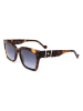 Liu Jo Dameszonnebril blauw/bruin/beige