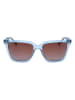 Liu Jo Damen-Sonnenbrille in Braun/ Hellblau
