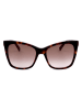 Moschino Dameszonnebril bruin