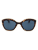 Moschino Dameszonnebril blauw/bruin