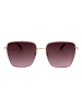 Moschino Damen-Sonnenbrille in Lila/ Gold