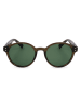 SWEET YEARS Okulary przeciwsłoneczne unisex w kolorze zielono-brązowym